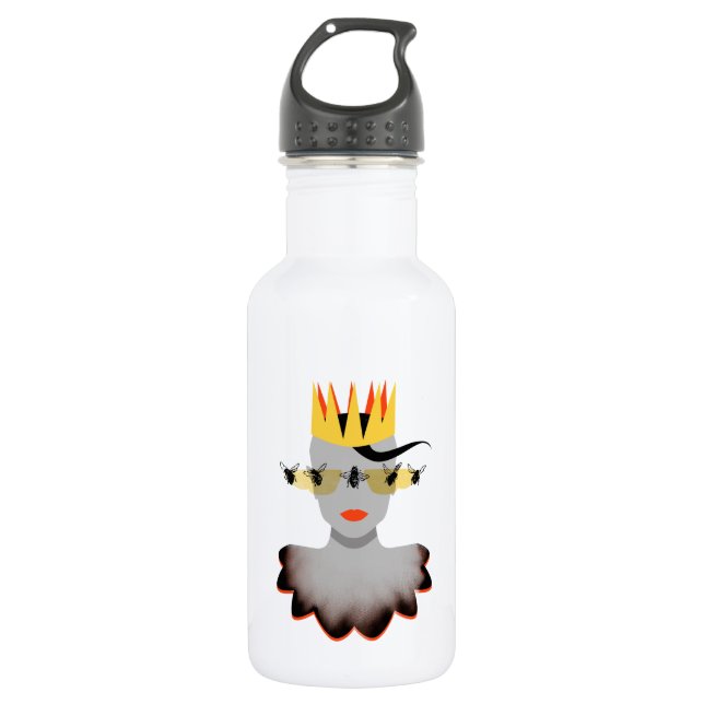 Botella De Agua Abeja reina (Anverso)