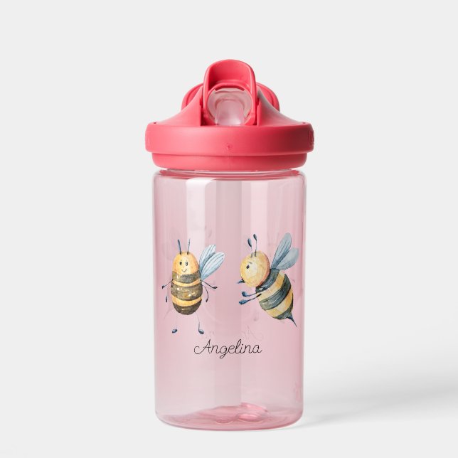 Botella De Agua Abejas Personalizados personalizadas (Delante)