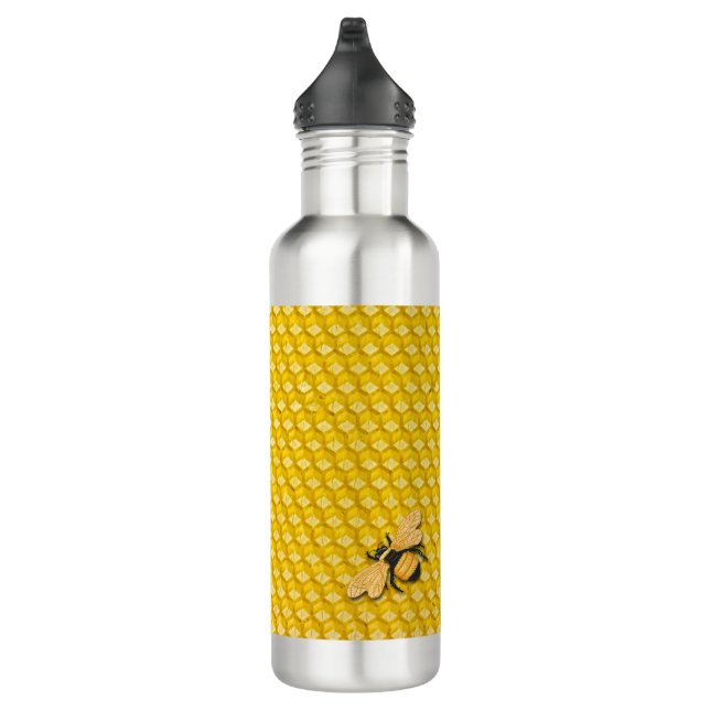 Botella De Agua Abejas y panal (Derecha)