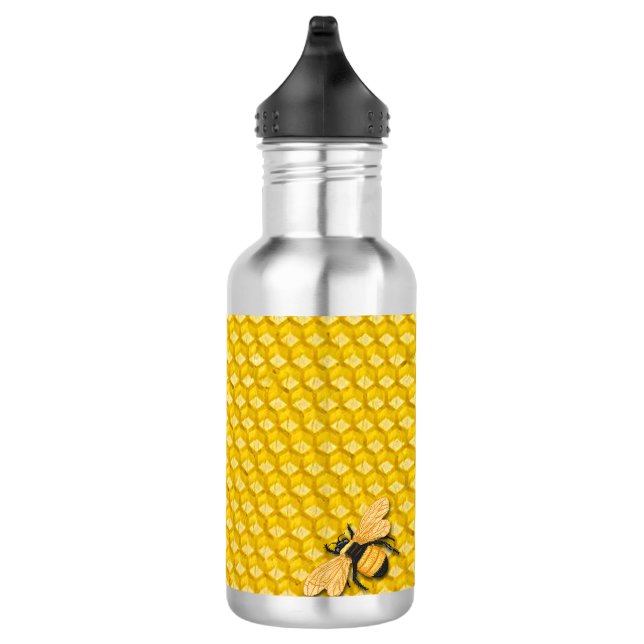 Botella De Agua Abejas y panal (Derecha)