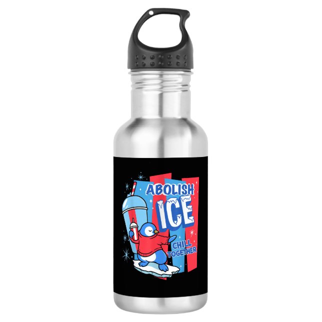 Botella De Agua Abolir Hielo (Anverso)