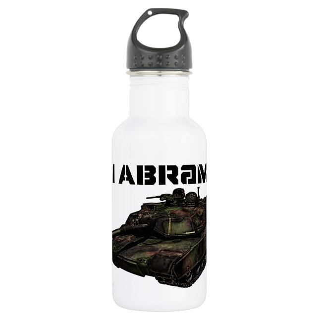 Botella De Agua Abrams M1 (Anverso)