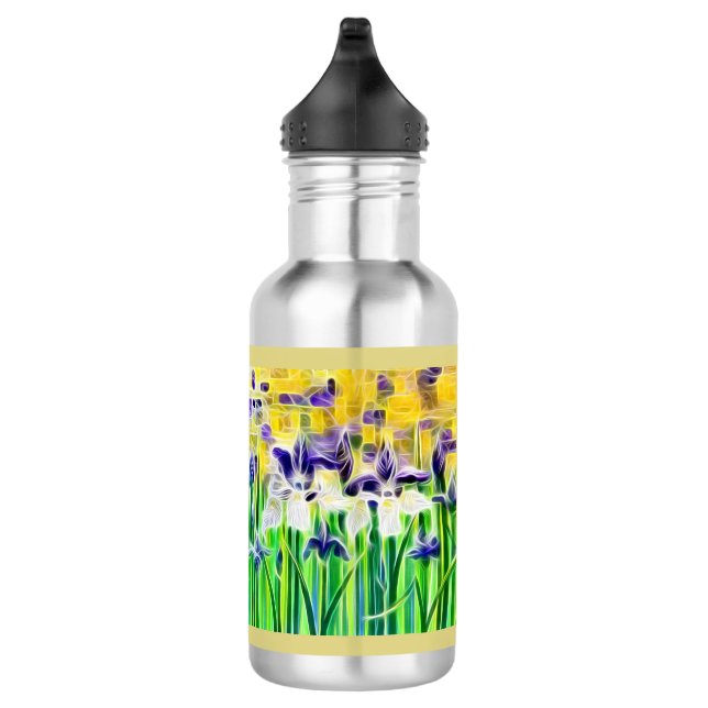 Botella De Agua Abstract Iris Water Bottle (Derecha)