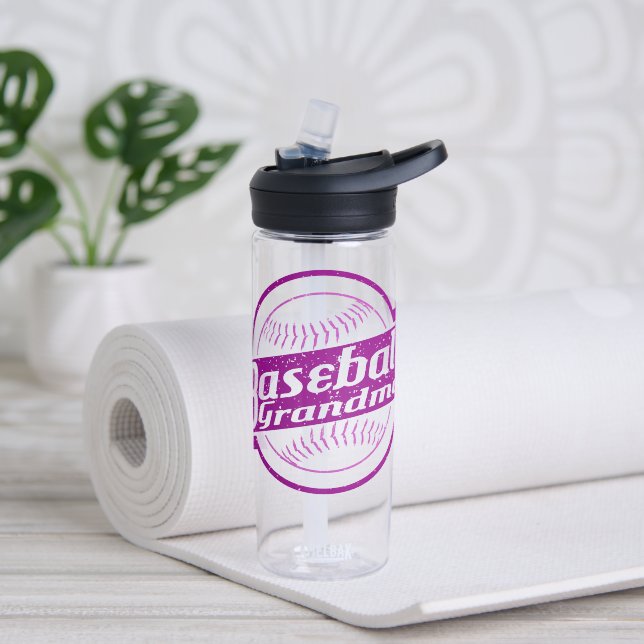 Botella De Agua Abuela de béisbol (Yoga)
