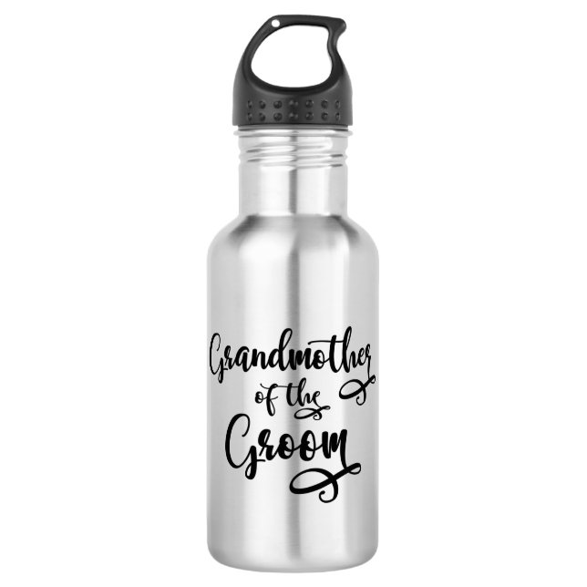 Botella De Agua Abuela del Novio (Anverso)