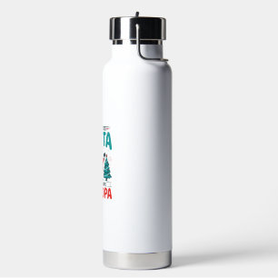 Botella De Agua Abuelo Navidad Santa Familia