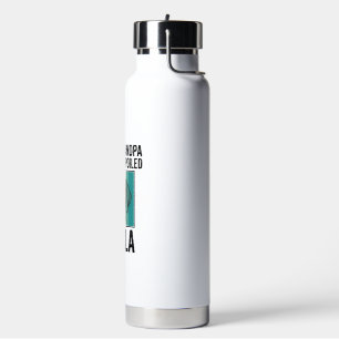 Botella De Agua Abuelo Orgulloso Vizsla Diseño Antiguo Amante de l