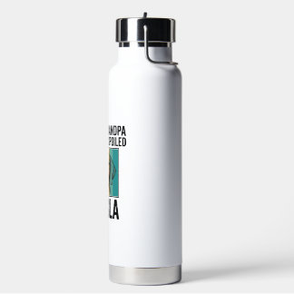 Botella De Agua Abuelo Orgulloso Vizsla Diseño Vintage Amante de l