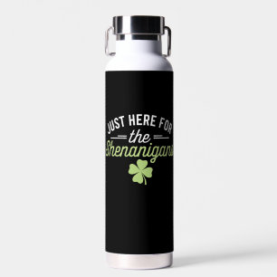 Botella De Agua Acá para el Día de San Patricio