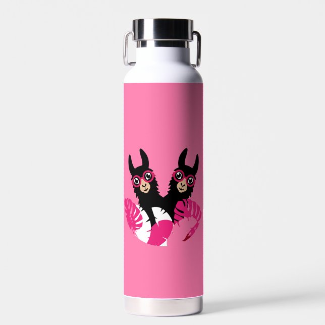 Botella De Agua Accesorios de la flema llamada alpaca (Delantero)