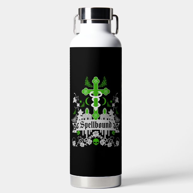 Botella De Agua Accesorios de moda para postPunk gótico (Delantero)