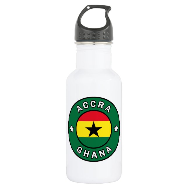Botella De Agua Accra Ghana (Anverso)