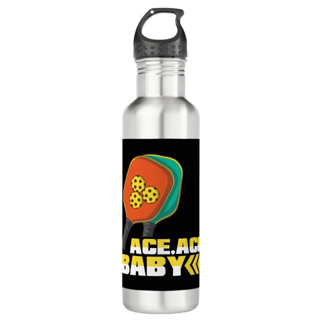 Botella De Agua Ace Bebé - Ropa de bolas de pollo (Anverso)