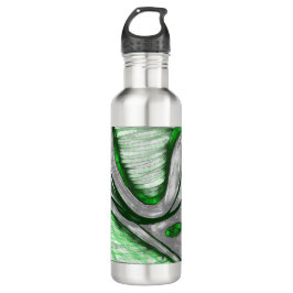 Botella De Agua Acero verde