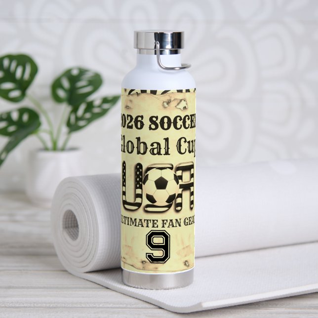 Botella De Agua Achempong 2026 Global Cup: Tailgate Essential 9 (Yoga (girado))