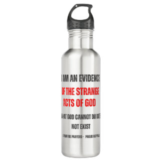Botella De Agua Actos extraños de Dios - nsppd