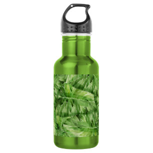 Botella De Agua acuarela de lirio