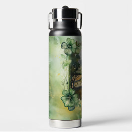 Botella De Agua Acuarela Nombre Y Significado Del País Irlandés