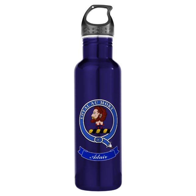 Botella De Agua Adair Clan Badge Personalizado (Anverso)