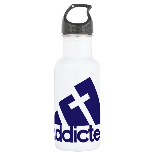 Botella De Agua Adicto (Anverso)
