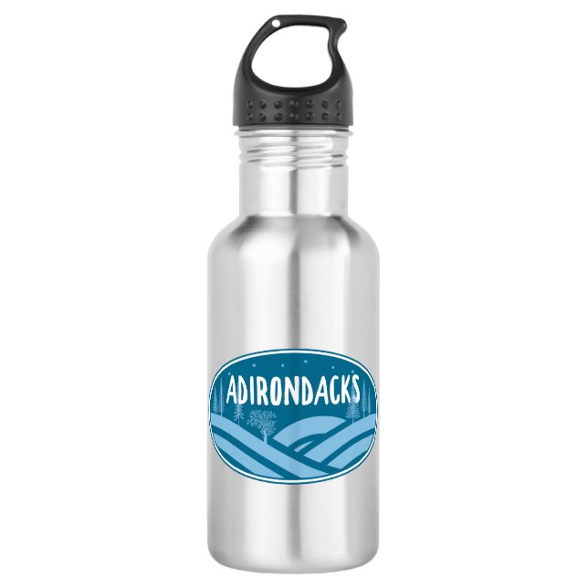 Botella De Agua Adirondacks New York Outdoor (Anverso)