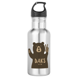 Botella De Agua Adirondacks Peace Bear