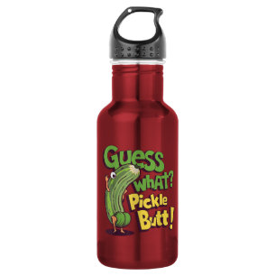 Botella De Agua ¡Adivina qué! ¡Culo de pepino! Pepino divertido
