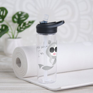 Botella De Agua Adivina quién soy - El Lotus blanco