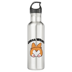 Botella De Agua Adivinen Lo Que Corgi Butt Humor