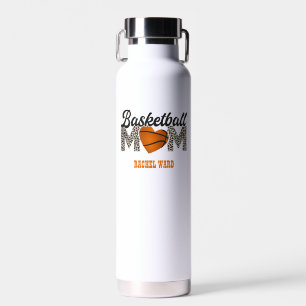 Botella De Agua Adorable madre de baloncesto