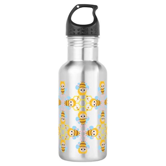 Botella De Agua Adorable manosee el modelo de la abeja (Anverso)