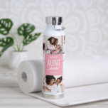 Botella De Agua Adoración de frasco de agua de color EDITABLE<br><div class="desc">Visite nuestra tienda en www.berryberrysweet.com para ver artículos de papelería modernos y elegantes y regalos personalizados.</div>