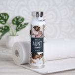 Botella De Agua Adoración de frasco de agua de color EDITABLE<br><div class="desc">Visite nuestra tienda en www.berryberrysweet.com para ver artículos de papelería modernos y elegantes y regalos personalizados.</div>