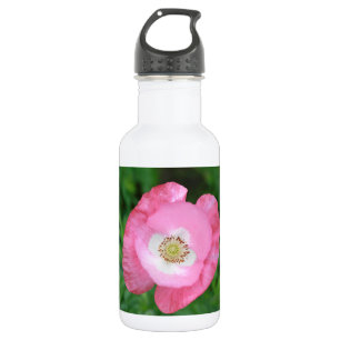 Botella De Agua Adormidera rosa
