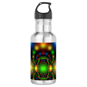 Botella De Agua Adorno de Navidad Diseño Fractal-29440