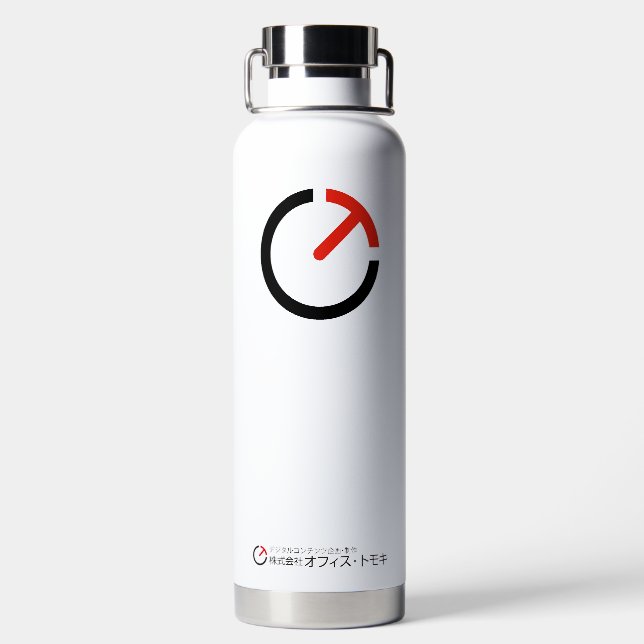 Botella De Agua ADV-C Powered by Office TOMOKI Inc (Parte trasera)