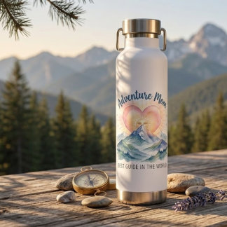 Botella De Agua Adventure Mom - Best Guide In The World Bottle