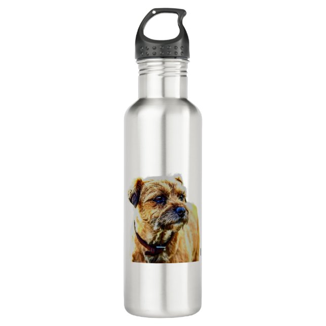 Botella De Agua Affen Border Terrier (Anverso)