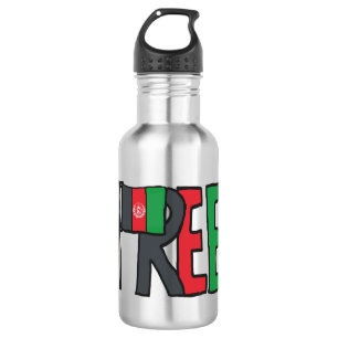 Botella De Agua Afganistán libre