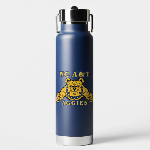 Botella De Agua Agencias de A&T de CN Bulldog Aggie