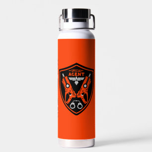 Botella De Agua Agente especial Kid