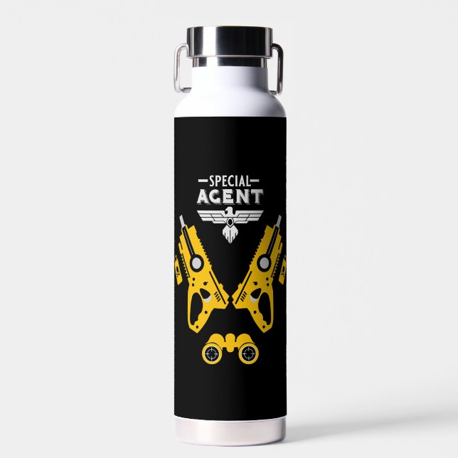 Botella De Agua Agente especial Kid (Delantero)
