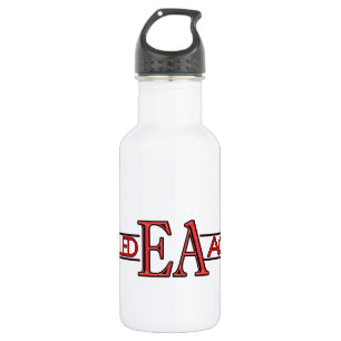 BOTELLA DE AGUA AGENTE INSCRITO DE LOGO ESPECIALISTA DE EA