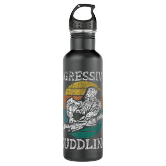 Botella De Agua Aggressive Cuddling - Brazilian Jiu Jitsu MMA BJJ 