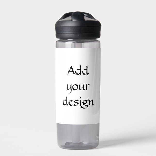 Botella De Agua agregar su diseño (Delante)
