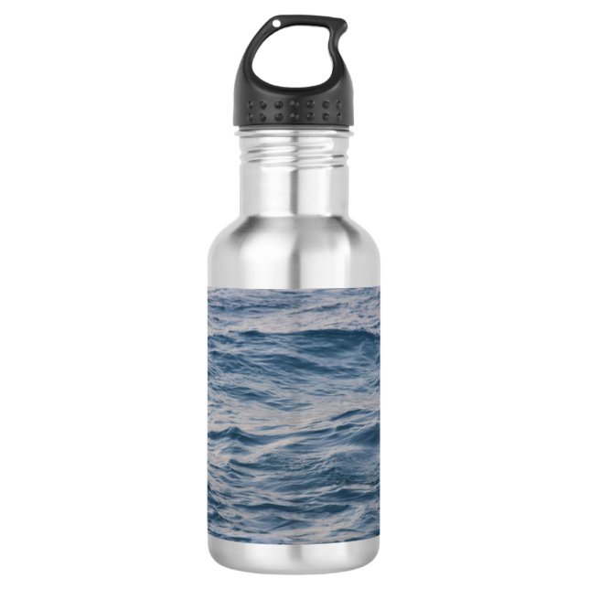 Botella De Agua Agua de mar primer plano (Anverso)