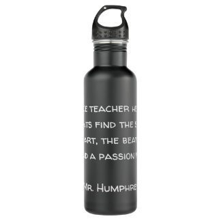 Botella De Agua Agua masculina Botle del regalo del profesor de la