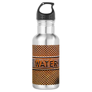 Botella De Agua Agua metalizado — Botella de acero inoxidable