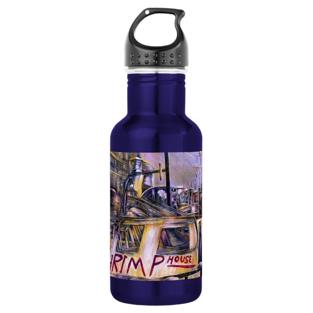 Botella De Agua Agua.Nacida Misterio Carne, Israel (Anverso)