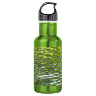 Botella De Agua Aguas de Oak Creek Amarillo y Verde Foto de la Nat